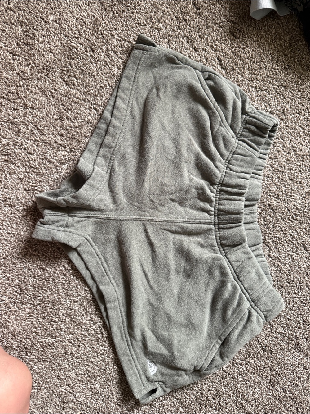 The North Face Olive Green Athletic Shorts